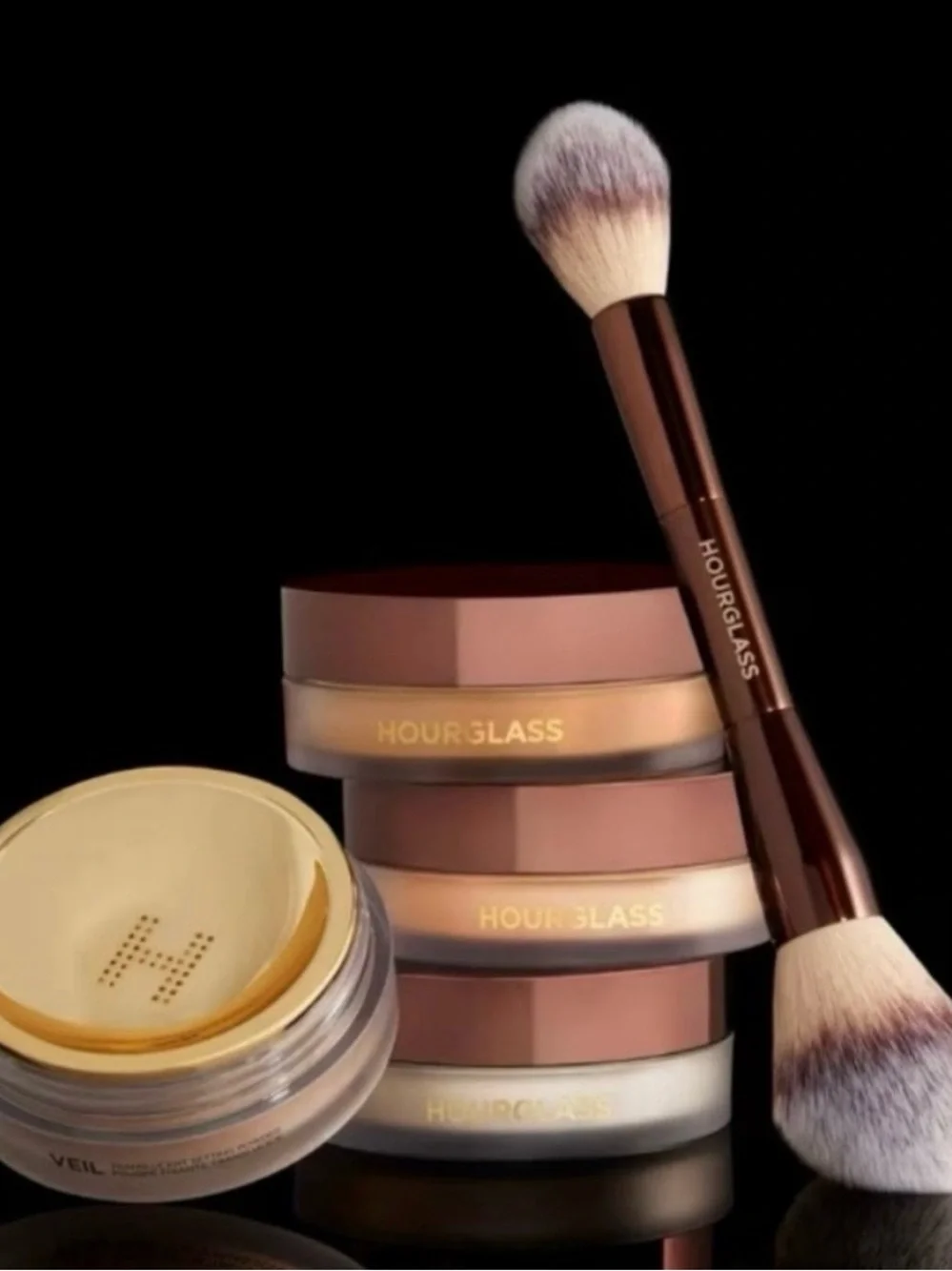 NWOT Hourglass Ambient Lightning Edit Dual Ended Brush Designer Luxe